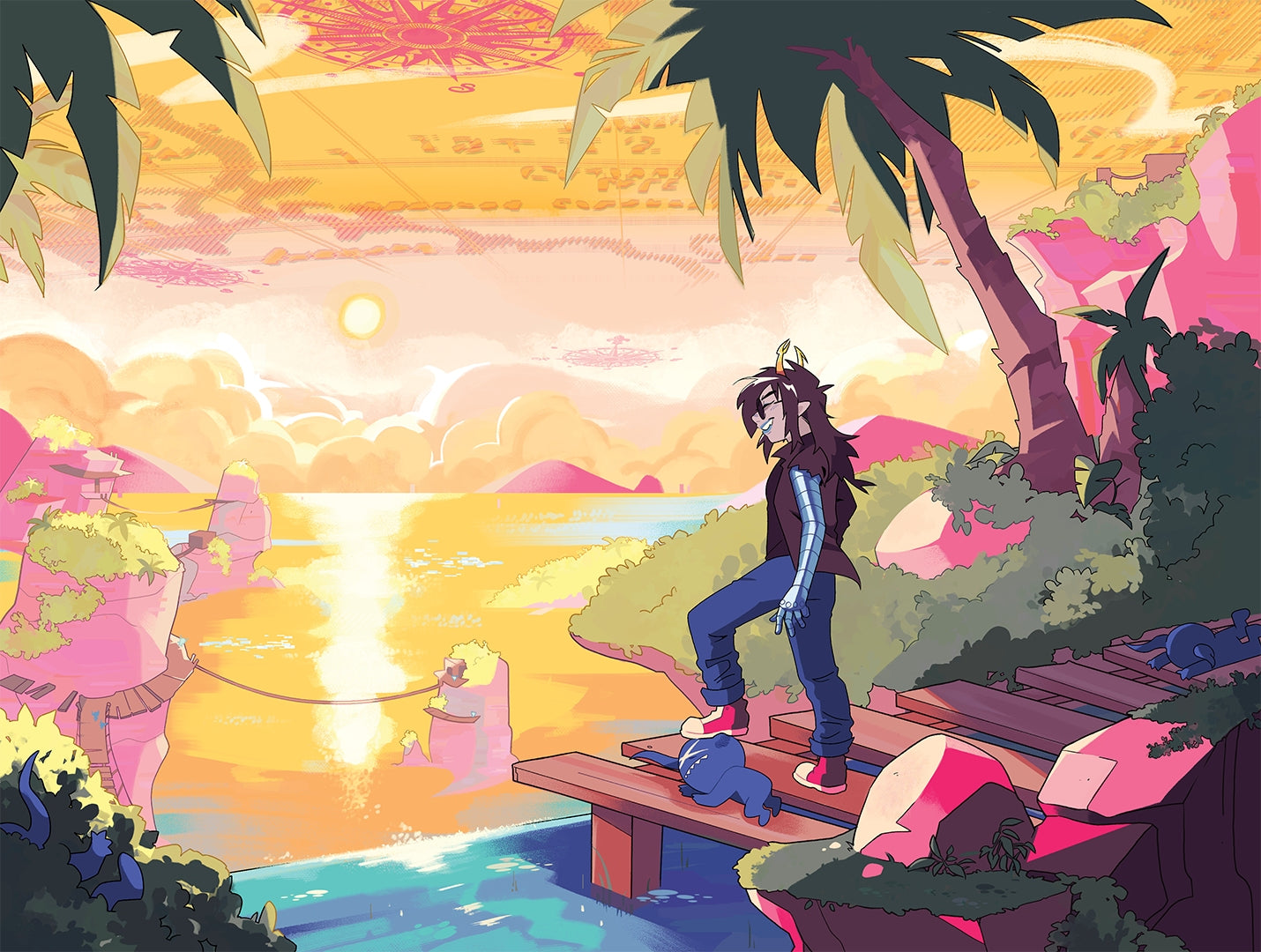 September 2025 "Land of Maps and Treasure" Print