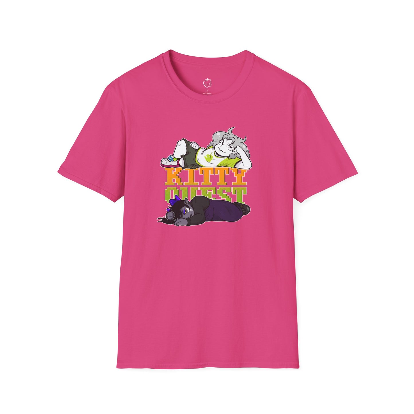 Kittyquest "KITTYQUEST" Color T-Shirt