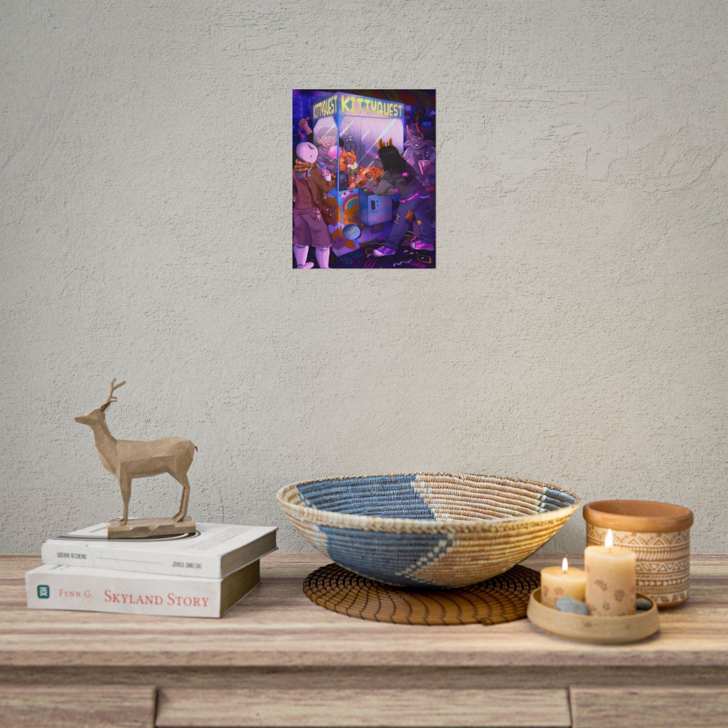 Kittyquest "Arcade" Print