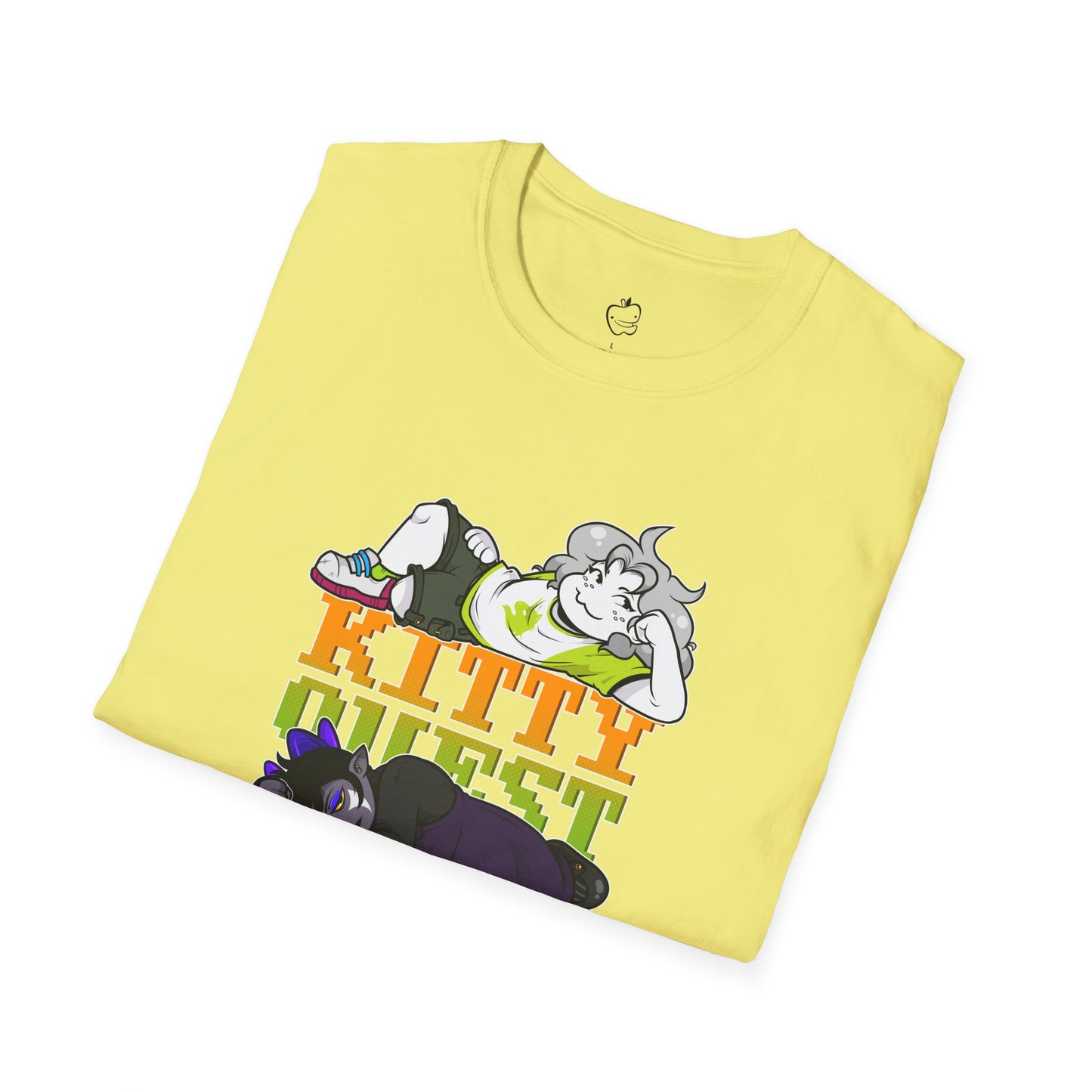 Kittyquest "KITTYQUEST" Color T-Shirt