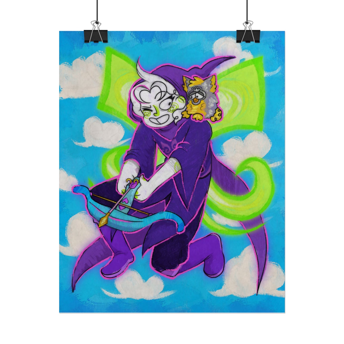 Kittyquest "Callie's Kitty" Print
