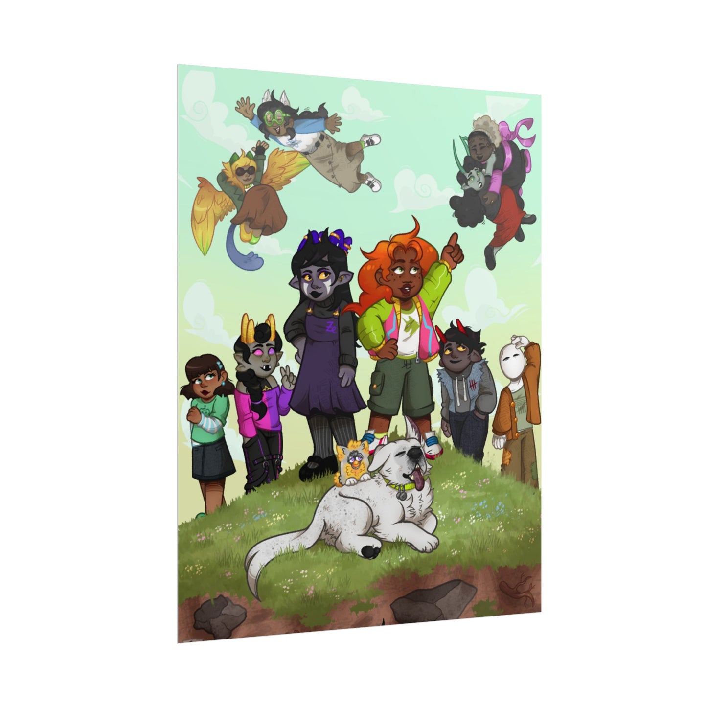 Kittyquest "Final Page" Print