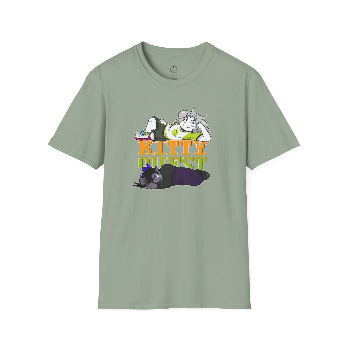 Kittyquest "KITTYQUEST" Color T-Shirt