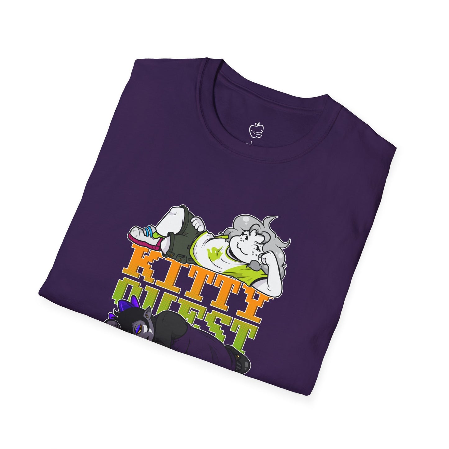 Kittyquest "KITTYQUEST" Color T-Shirt