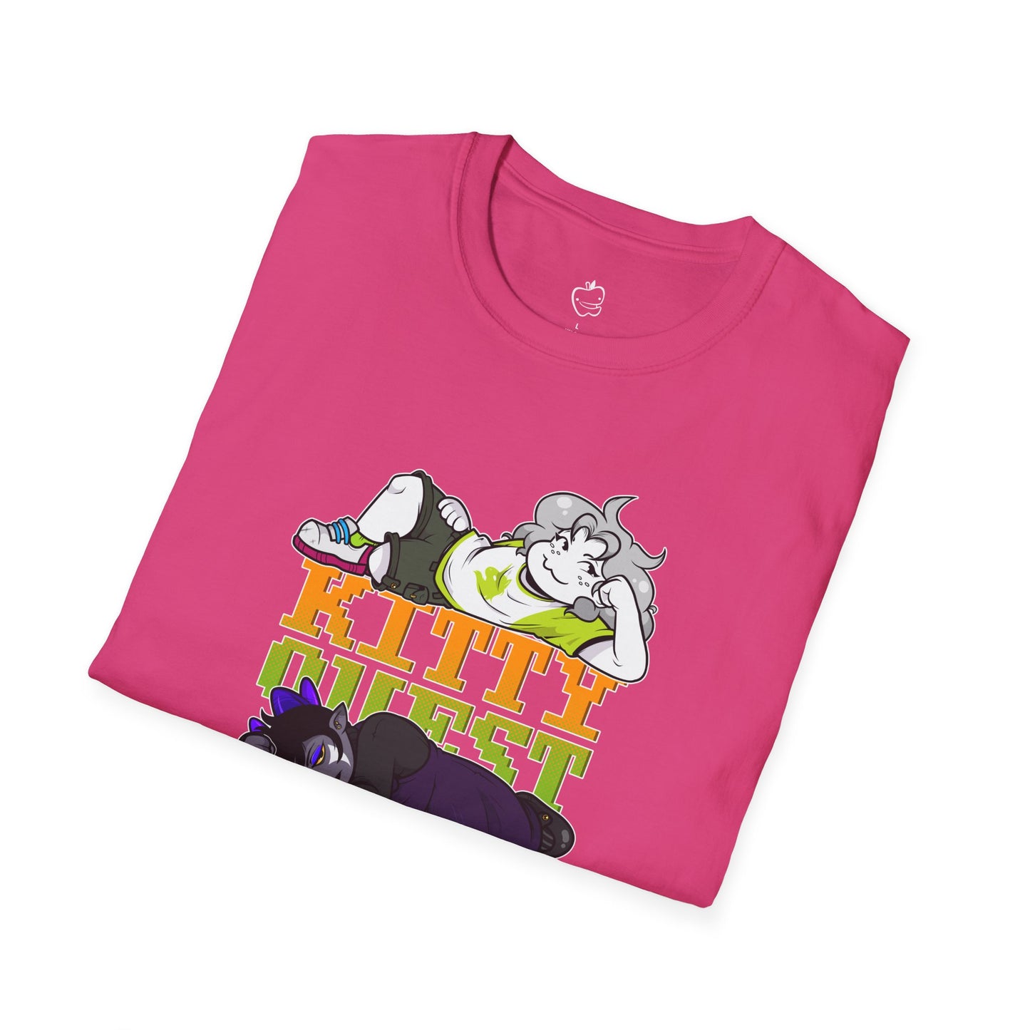 Kittyquest "KITTYQUEST" Color T-Shirt