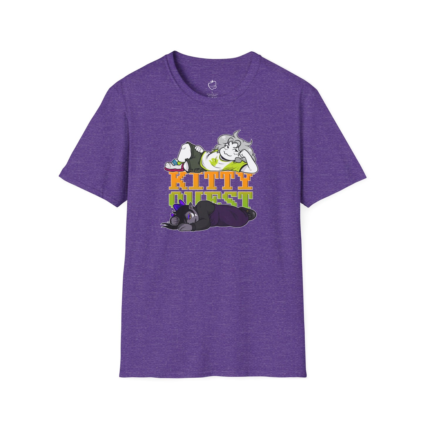 Kittyquest "KITTYQUEST" Color T-Shirt