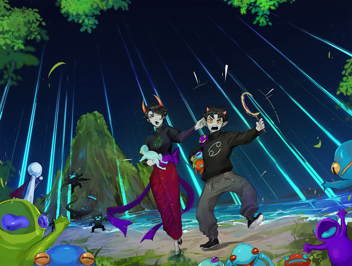 April 2025 "Land of Rays and Frogs" Print