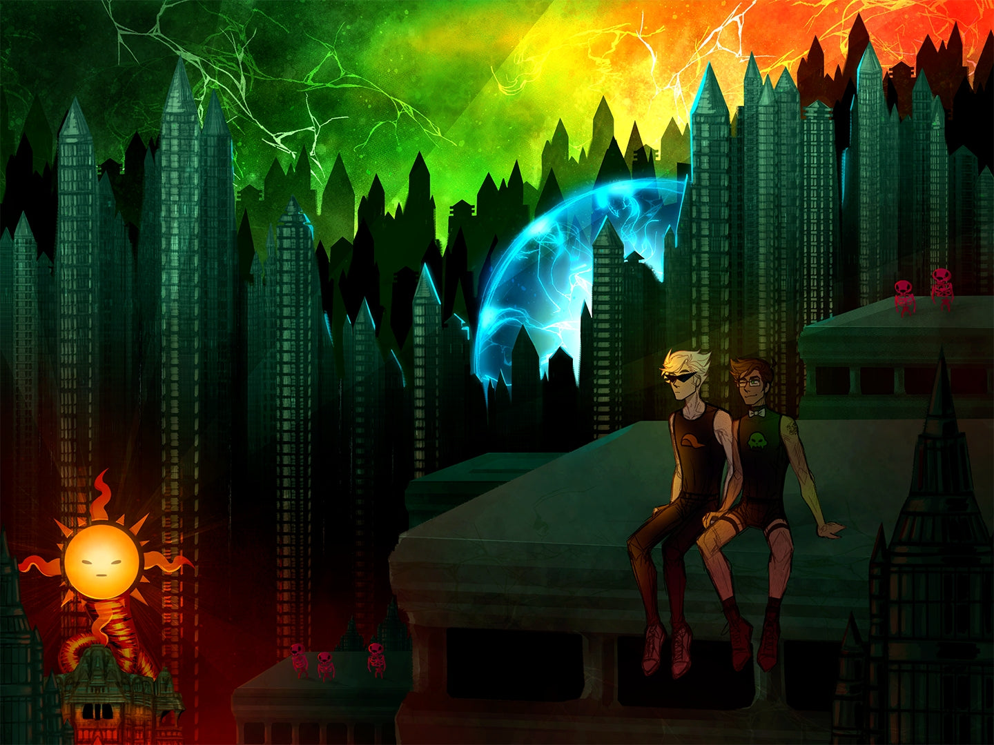 July 2024 "Land of Tombs and Krypton" Print