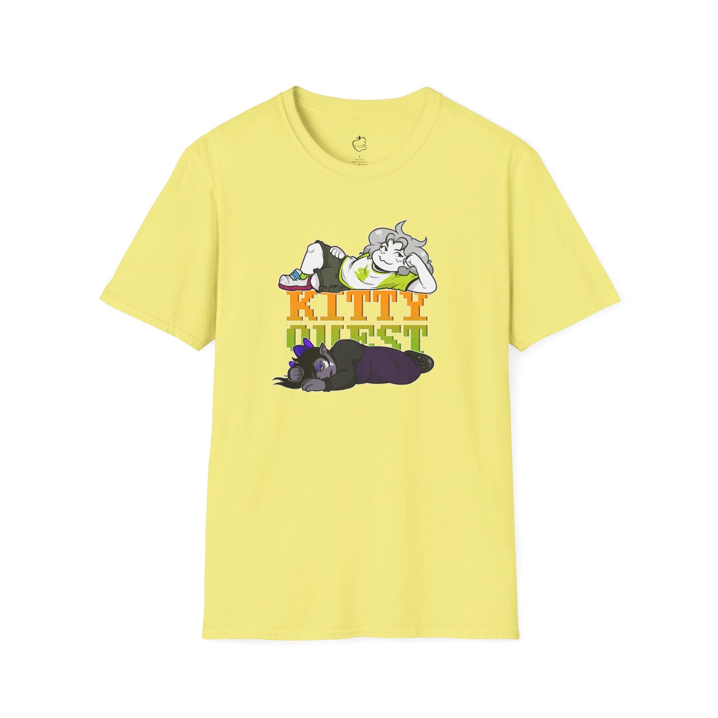 Kittyquest "KITTYQUEST" Color T-Shirt