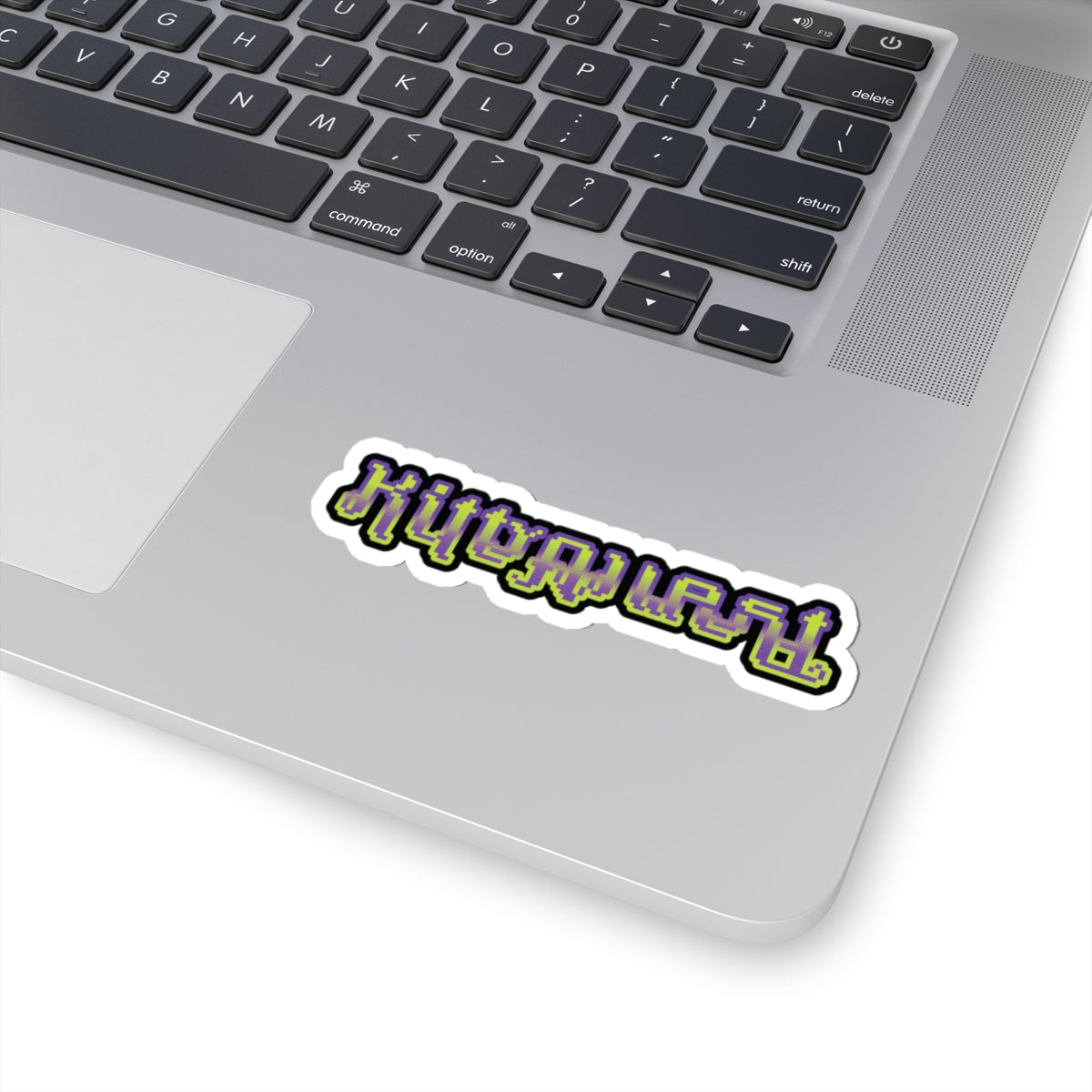 Kittyquest "Flamelfable Ambigram" Sticker