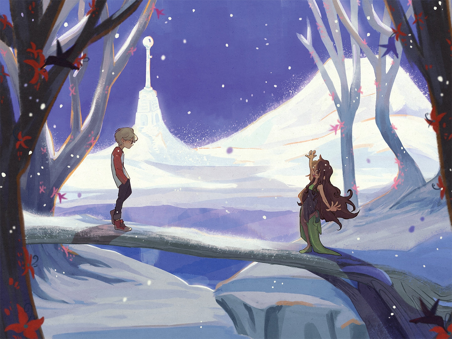 December 2024 "Land of Frost and Frogs" Print