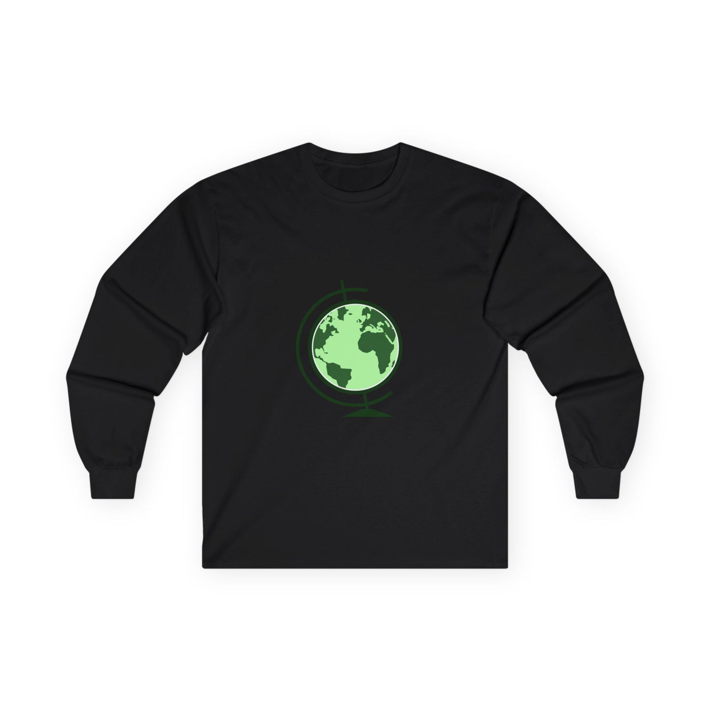 Loftlatched "Evergreen Globe" Long-Sleeve Shirt
