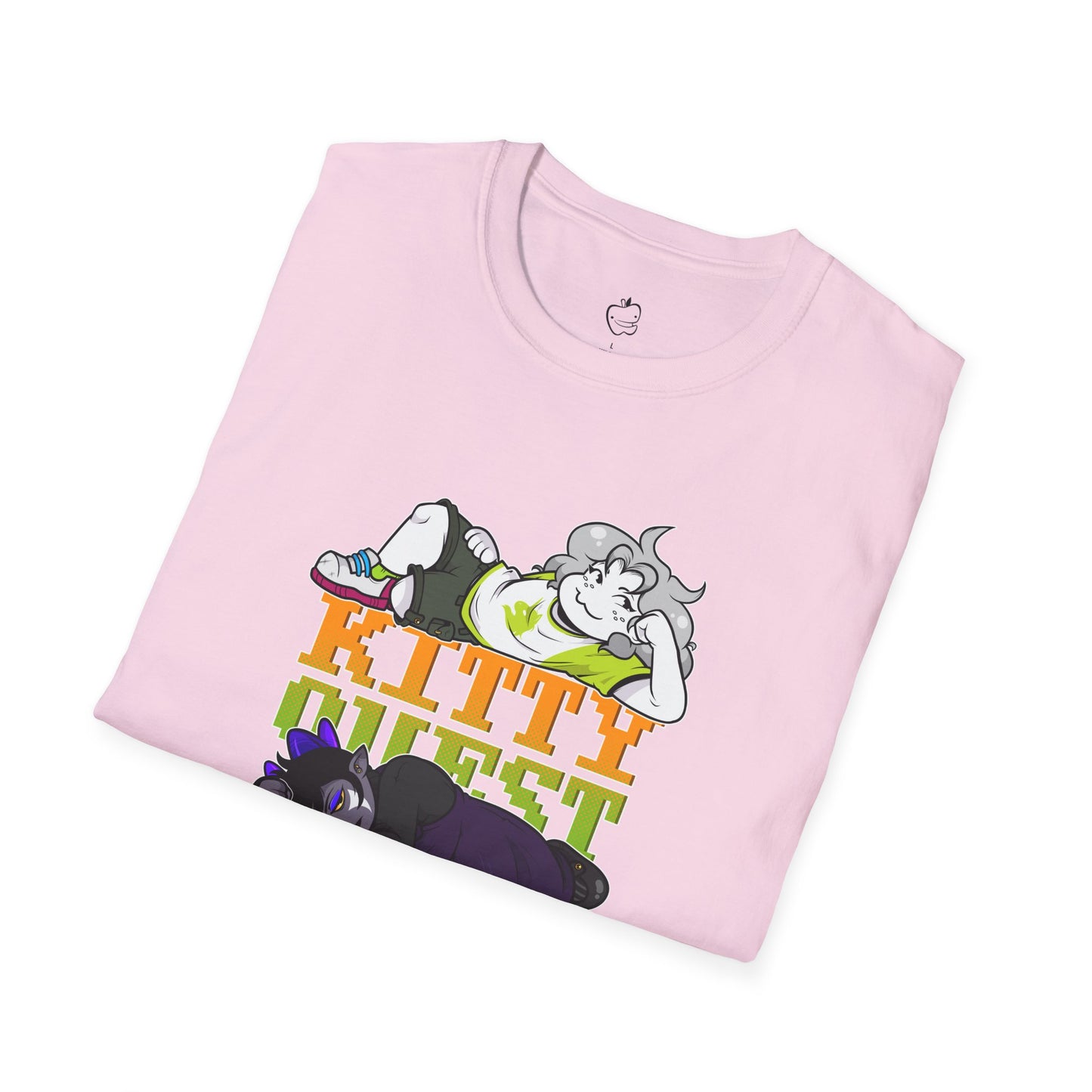 Kittyquest "KITTYQUEST" Color T-Shirt