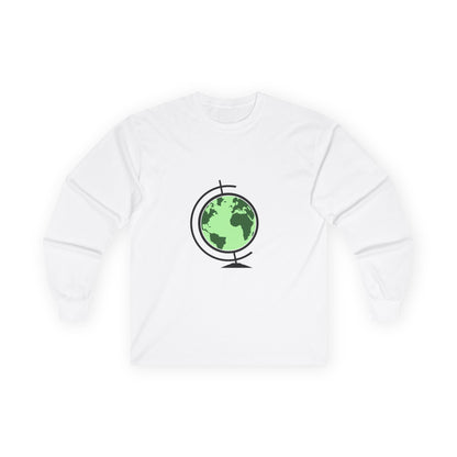 Loftlatched "Evergreen Globe" Long-Sleeve Shirt