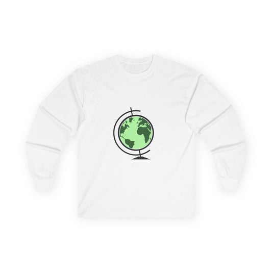 Loftlatched "Evergreen Globe" Long-Sleeve Shirt