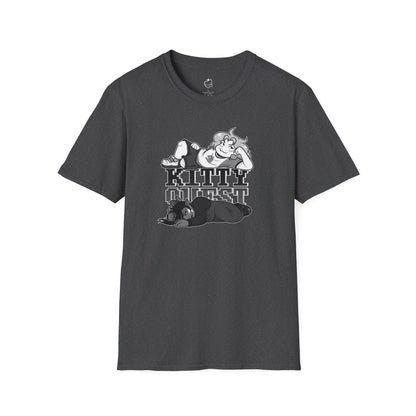 Kittyquest "KITTYQUEST" B&W T-Shirt