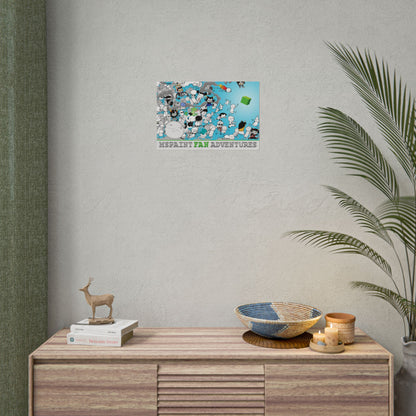 MSPaint Fan Adventures Poster