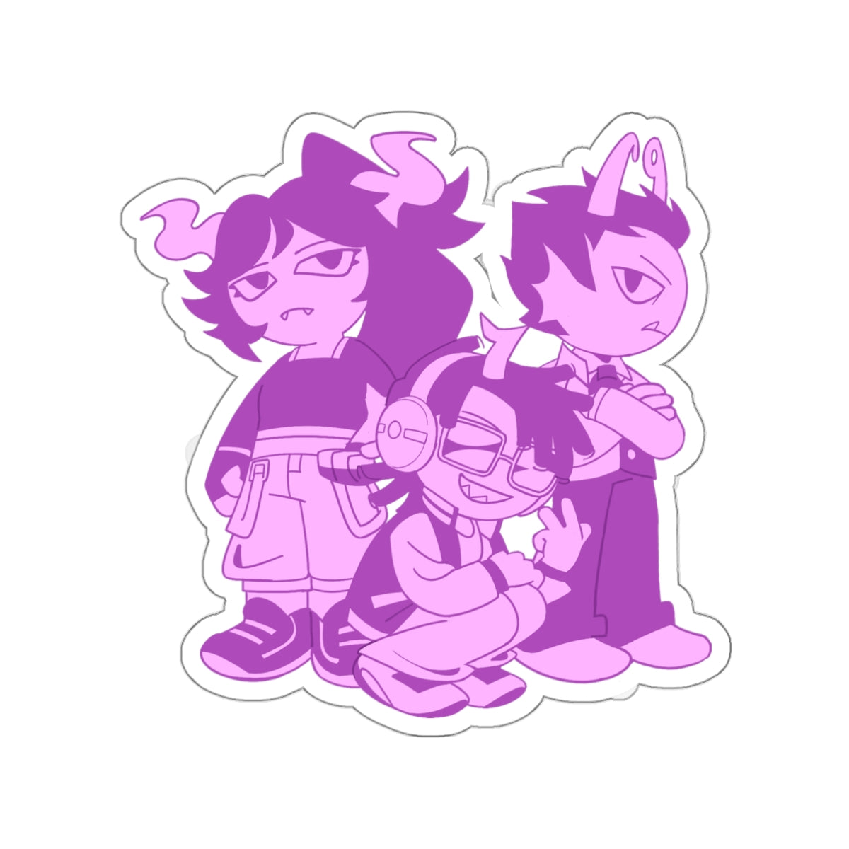 Vast Error "Hemospectrum Pride" Stickers