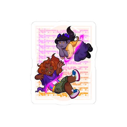Kittyquest "Kitty and Ramona" Sticker
