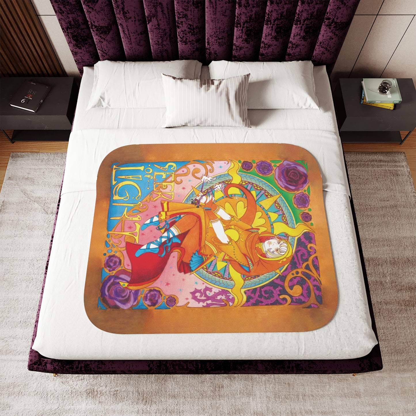 VHS Dubs "Seer of Light" Blanket