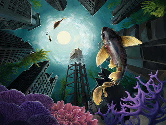 Back Cover 2024 "Alpha Earth" Print