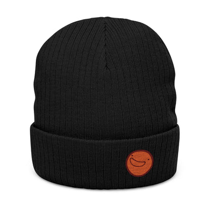 FRAF "Mandarin Orange" Embroidered Knit Beanie