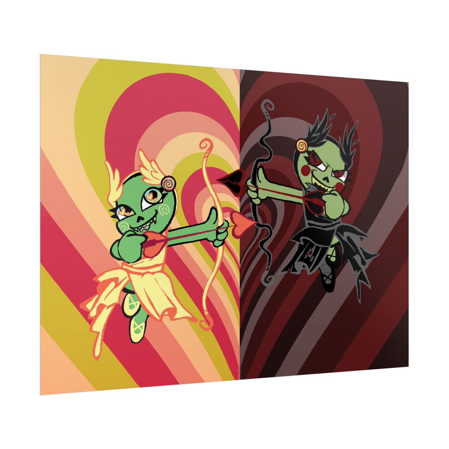 Homeslice "Cherub's Bows" Poster