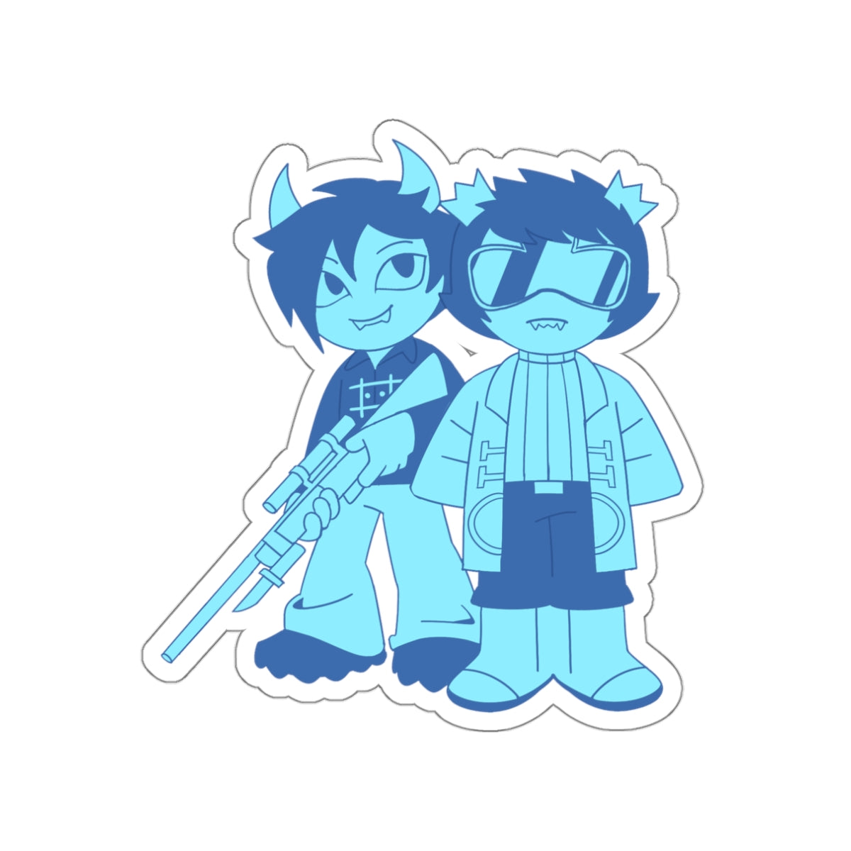 Vast Error "Hemospectrum Pride" Stickers