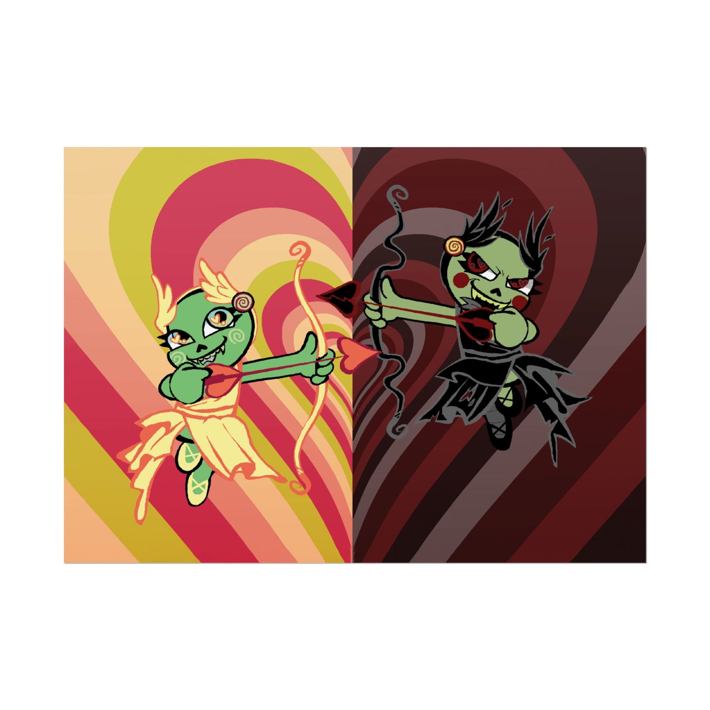 Homeslice "Cherub's Bows" Poster