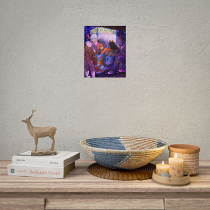 Kittyquest "Arcade" Print