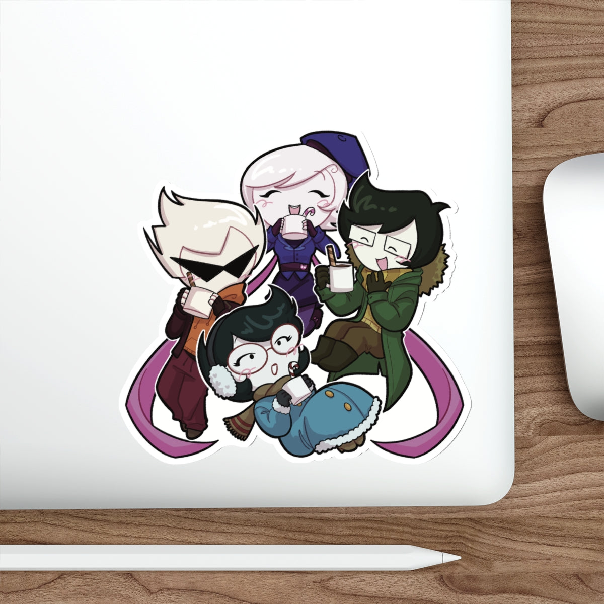 Homeslice "Wintry Warmth (Alpha Kids!)" Sticker