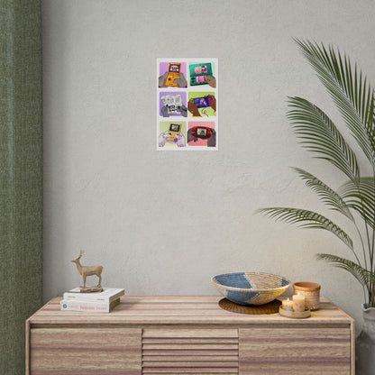 Kittyquest "Game Bros" Print