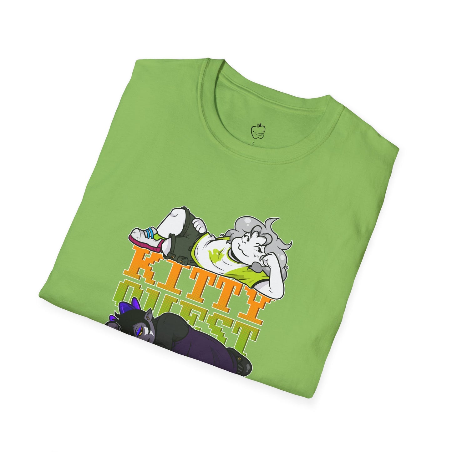 Kittyquest "KITTYQUEST" Color T-Shirt