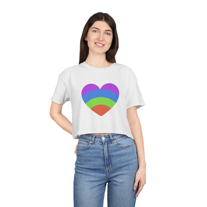 VOFT Heart Crop Top