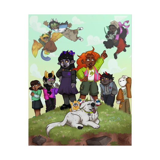 Kittyquest "Final Page" Print