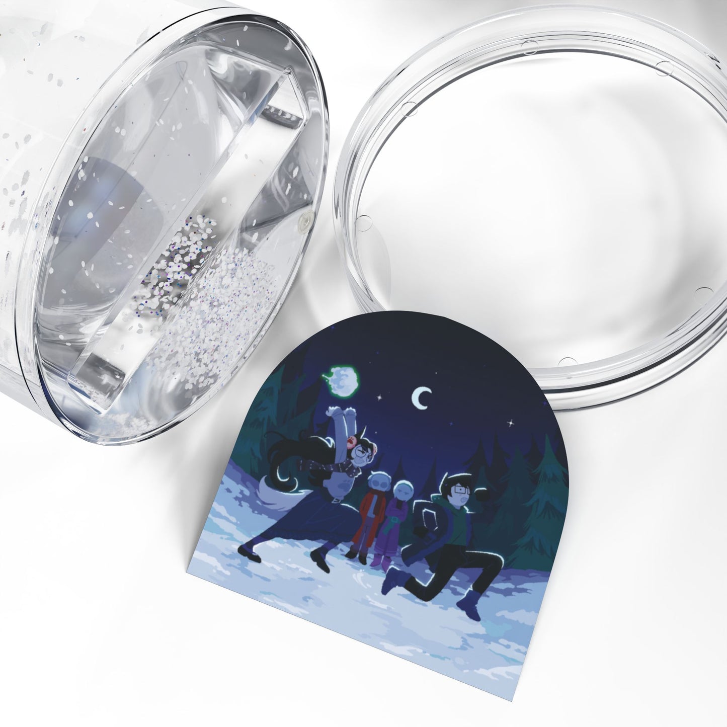 Homeslice “Snowglobe Scuffle” Snowglobe