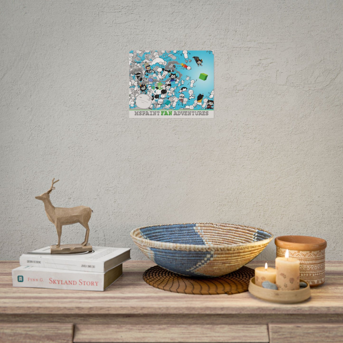 MSPaint Fan Adventures Poster