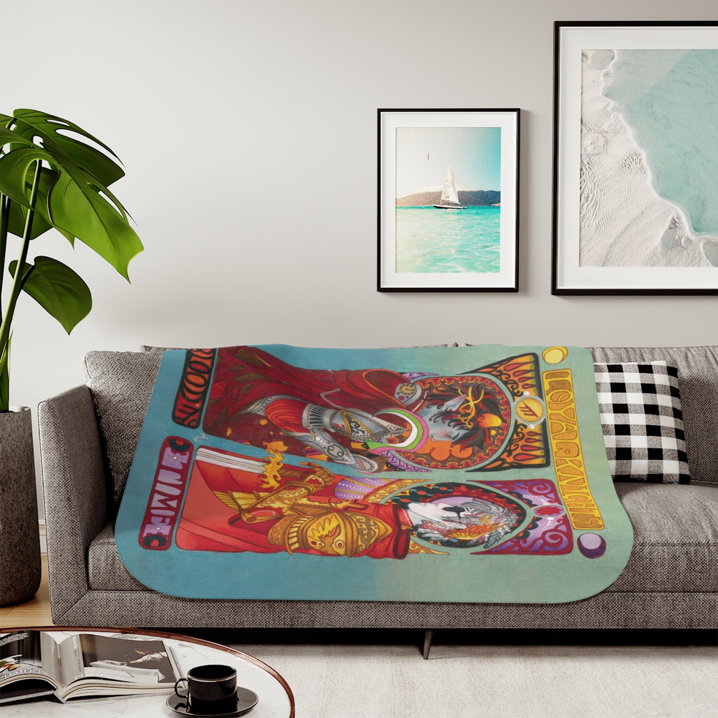 VHS Dubs "Loyal Knights" Blanket