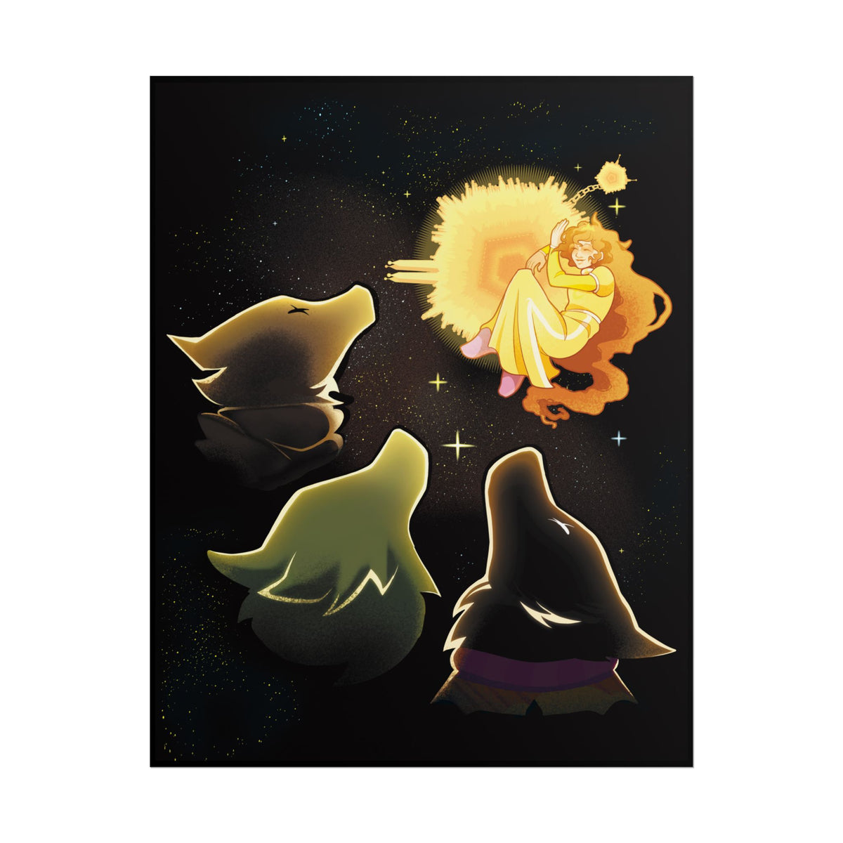 VHS Dubs "Alpha Moon" Print