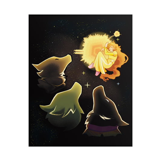 VHS Dubs "Alpha Moon" Print