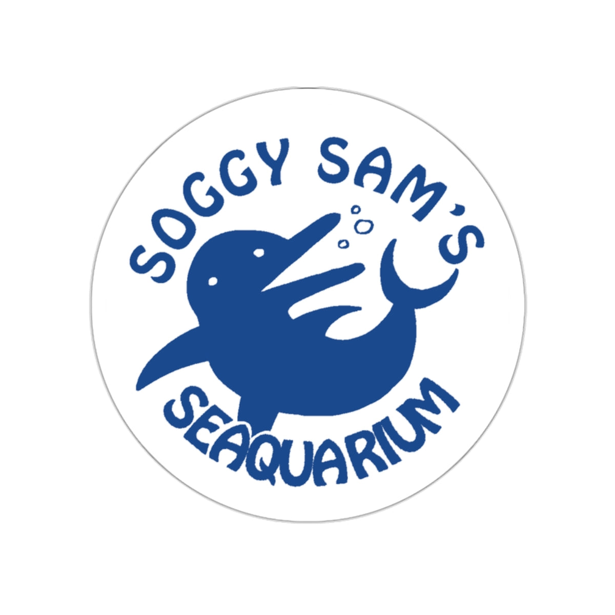 Autopraxis "Soggy Sam's Seaquarium" Sticker