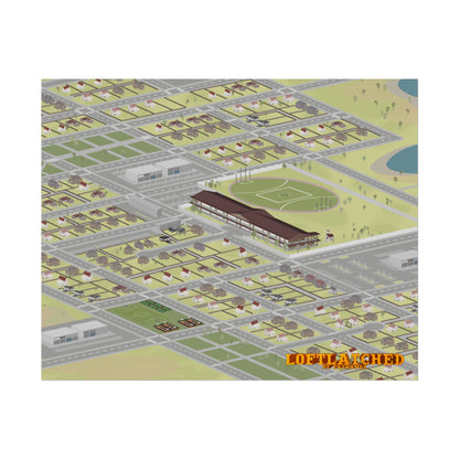 Loftlatched "Theo Urban Sprawl" Poster