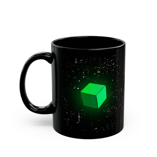Lone Green Cube Mug