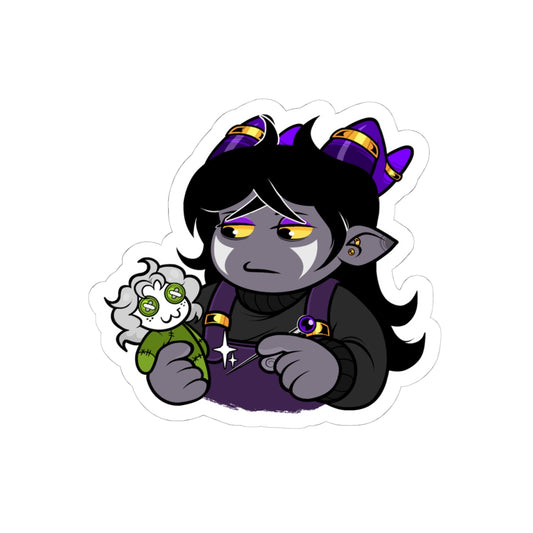 Kittyquest "Oh, Ramona!" Sticker