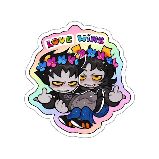 Vast Error "Love Wins" Sticker