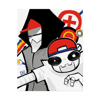 Project Soundpage "Robo Bros" Poster