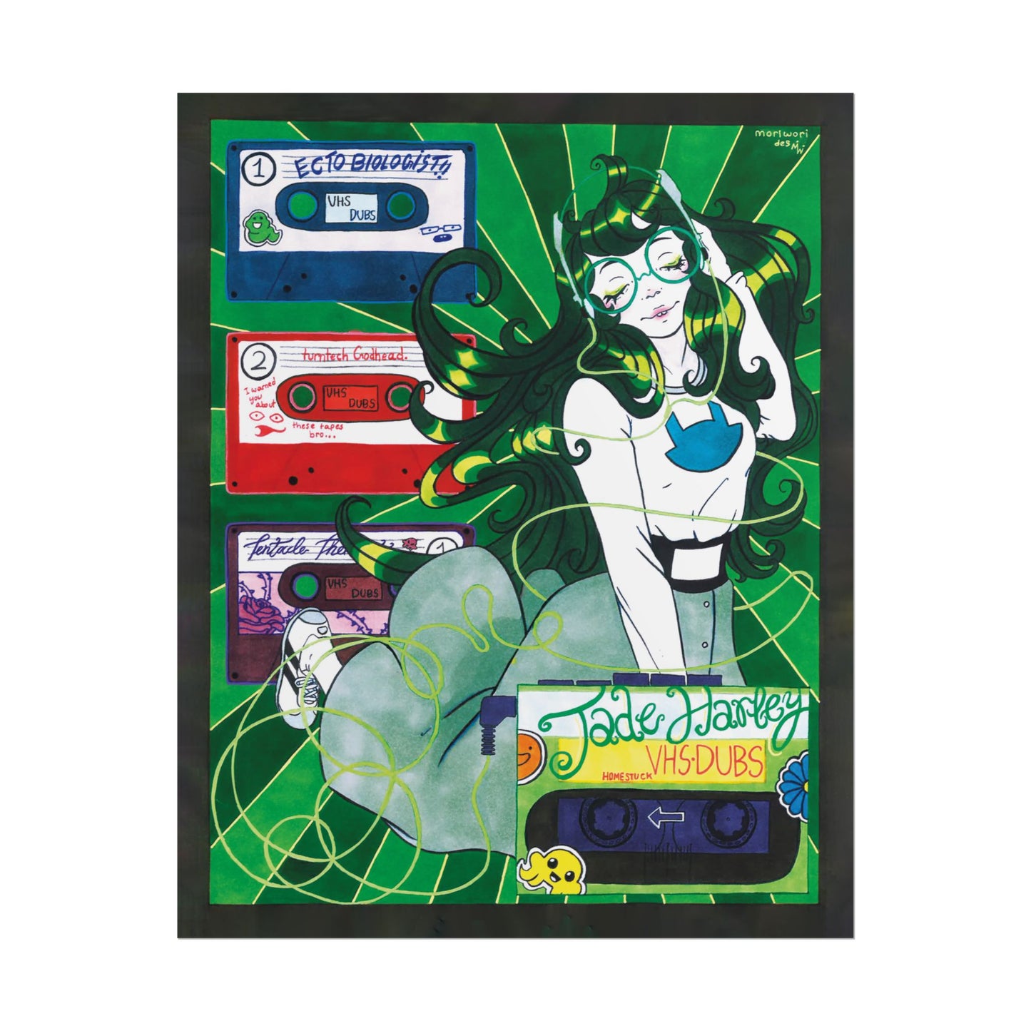 VHS Dubs "Friendship Tapes" Print