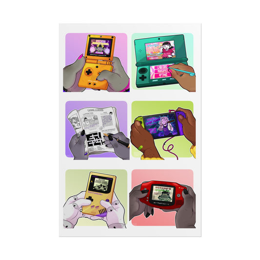 Kittyquest "Game Bros" Print