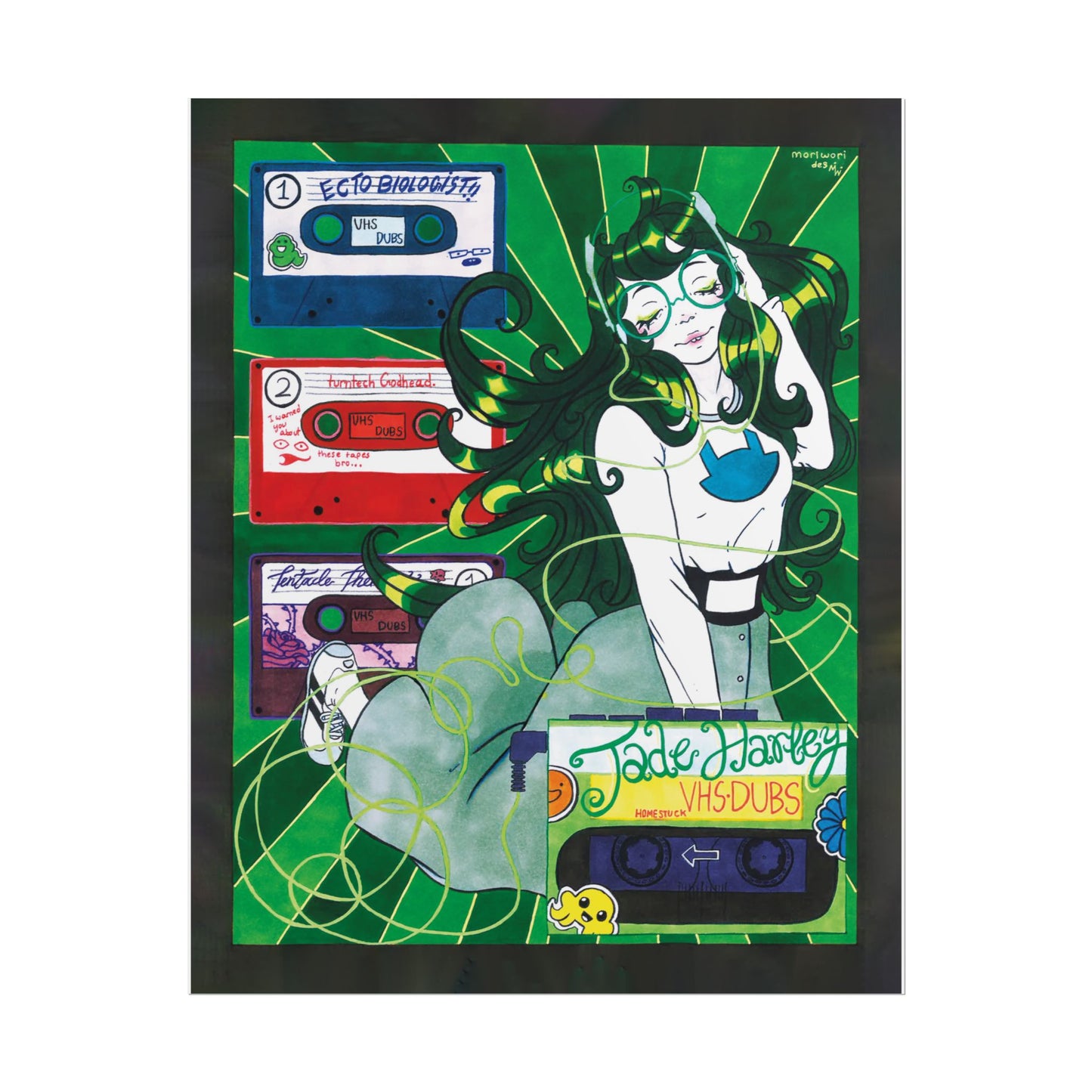 VHS Dubs "Friendship Tapes" Print