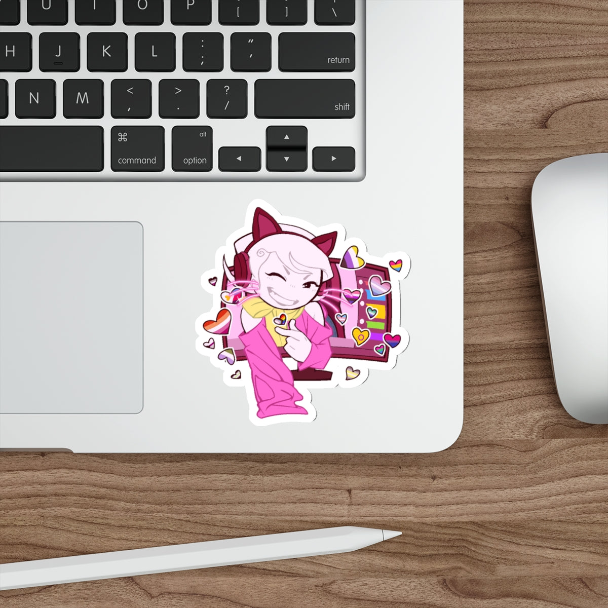 Homeslice "Stream With Pride" Sticker